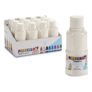 Témperas Blanco Plástico Pintura (120 ml)