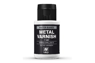 Vallejo Gloss Metal Varnish, 32Ml.