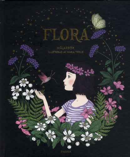 Flora : målarbok