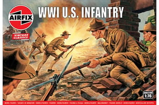 Airfix Wwi U.S. Infantry 1:76