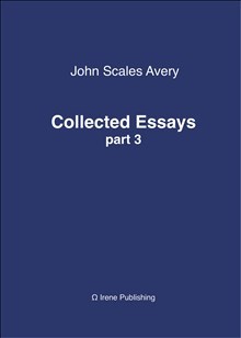 Collected Essays 3 - John Scales - ery