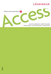 Access 1, Lösningar - Jan-Olof Andersson