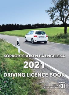 Körkortsboken på engelska 2021 / Driving licence book