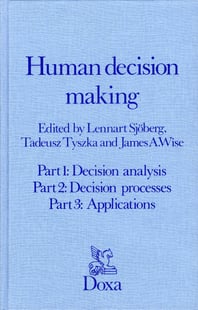 Human decision making
