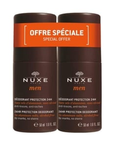 Nuxe Men Deo Roll-On Protection 24 H 2 x 50 ml 