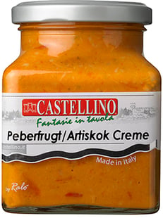 Castellino peppar- och kronärtskockskräm 280 g