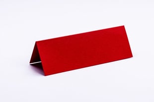 HOBBY2YOU Bordkort 10x7cm rød tekstureret 10stk.