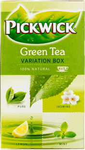 Pickwick grønn te 4 varianter 20 stk