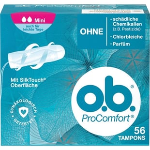 O.B. Pro Comfort Mini Tampons 56 st.