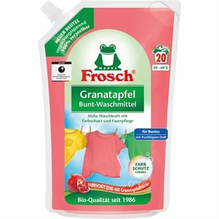 Frosch Tvättmedel Granatäpple Färg påfyllning 1,8 L