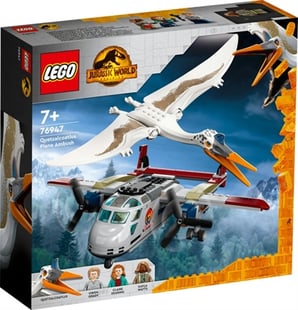 LEGO Jurassic world Quetzalcoatlus Plane Ambush   