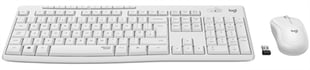 Logitech - MK295 Silent Wireless Combo Tastatur & Maus Set - Nordic Layout