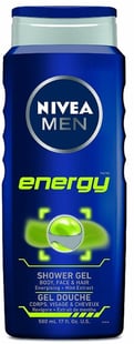 NiveaMen 3in1 Shower Gel Energy 500 ml