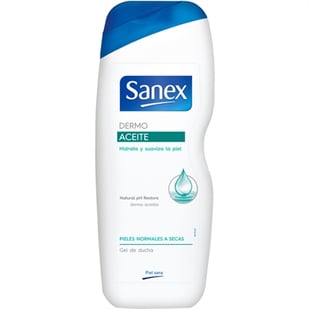 Sanex Shower Gel Dermo Oil 600 ml