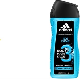 Adidas Ice Dive 3in1 duschgel 250 ml