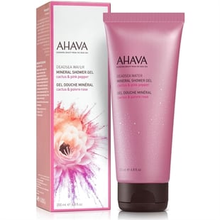 Ahava Mineral Shower Gel Cactus & Pink Pepper 200 ml