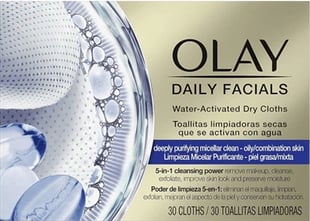 Olay Daily Facials Purify Cloth 30 stk 