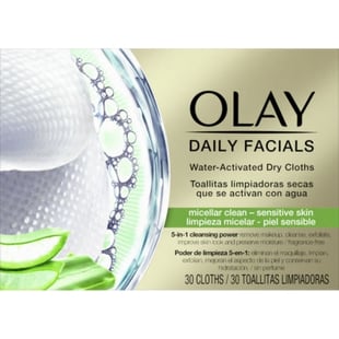 Olay Daily Facials Sensitive Cloth 30 stk