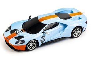 MAISTO R/C Ford GT R/C 27/40Mhz l.blå/orange -batterier - 1:24