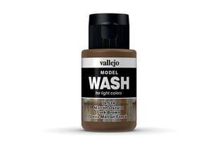 Vallejo Model Wash 35Ml. Dark Brown Wash