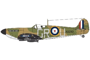 Airfix Supermarine Spitfire Mk.Ia - 1:72 Modelbyg (Komplet Sæt)