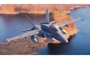 AIRFIX McDonnell Douglas F-18A Hornet - Large Starter Set
