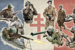 Italeri French Infantry (WW II) 1:72