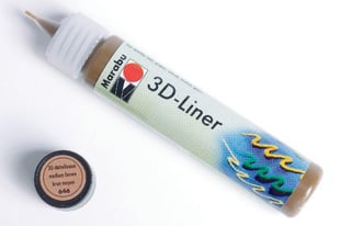 Marabu 3D Liner Brun 25Ml