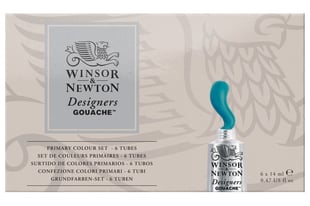 Winsor Newton Designers Gouache Primary Set
