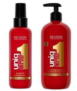 Revlon Uniq One Hair Treatment Spray & Shampoo Set