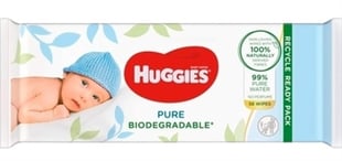 Huggies Baby Pure Biodegradabile Wipes 56 stk 
