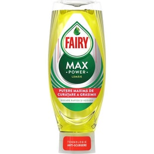 Fairy Max Power Lemon opvaskemiddel 650 ml