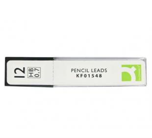 Pentel 50-HB reservstift Svart, 0,7mm