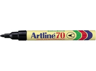 Marker Artline 70 Sort 1,5 Mm Sort