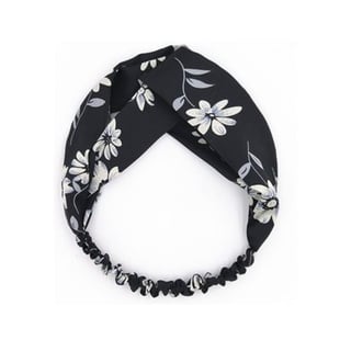 Everneed Annemone - Blumenstirnband schwarz