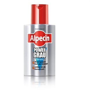 Alpecin Power Grau Shampoo For Hair Highlighting Greys 200ml 