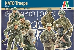 Italeri NATO Troops - contains 48 figures 1:72