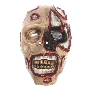Mask, H 26cm, W 18cm, Nature, Halloween