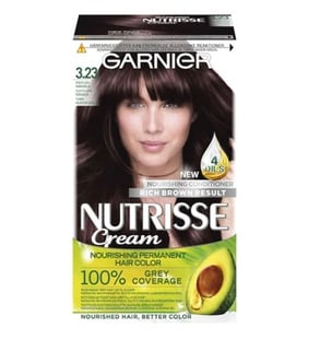 Garnier Nutrisse Cream 3.23 Deep Golden Dark Brown