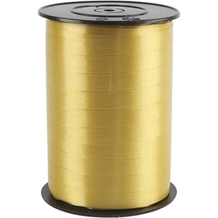 Gavebånd 10 mm Glat Guld