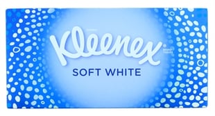 Kleenex Soft White Tissues Box 70'   