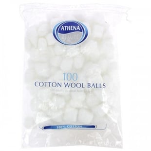 Athena Cotton Balls Whte 100'
