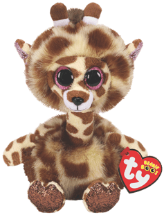Ty Plush - Long Neck - Gertie the Giraffe  (Medium) (TY37402)