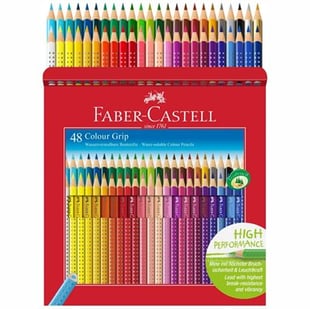 Faber-Castell - Colour Grip Buntstift, 48er Kartonetui (112449)