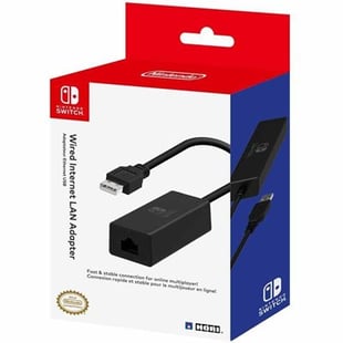 HORI Officially Licensed LAN Adaptor /Switch