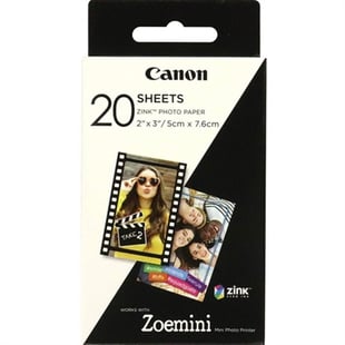 Canon, Zink Paper Zp-2030 20 Sheets Exp  DANSK TITEL SKAL VÆRE DEAKTIVERET/SK