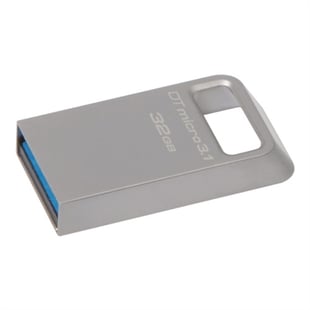 Kingston, 32GB USB 3.1/3.0 DT Micro ultrakompakt, metal