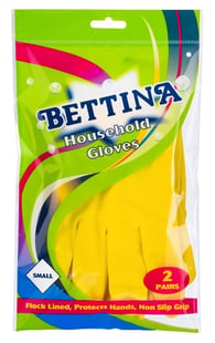 Bettina Household Gloves Small 2 Pack