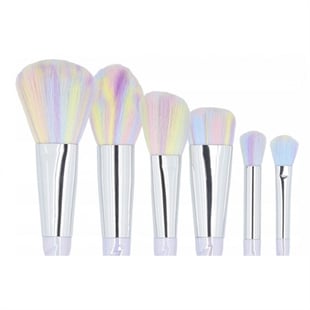 Mimo Makeup Brush Unicorn Pastel 6' Set