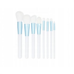 Mimo Makeup Brush White 9' Set